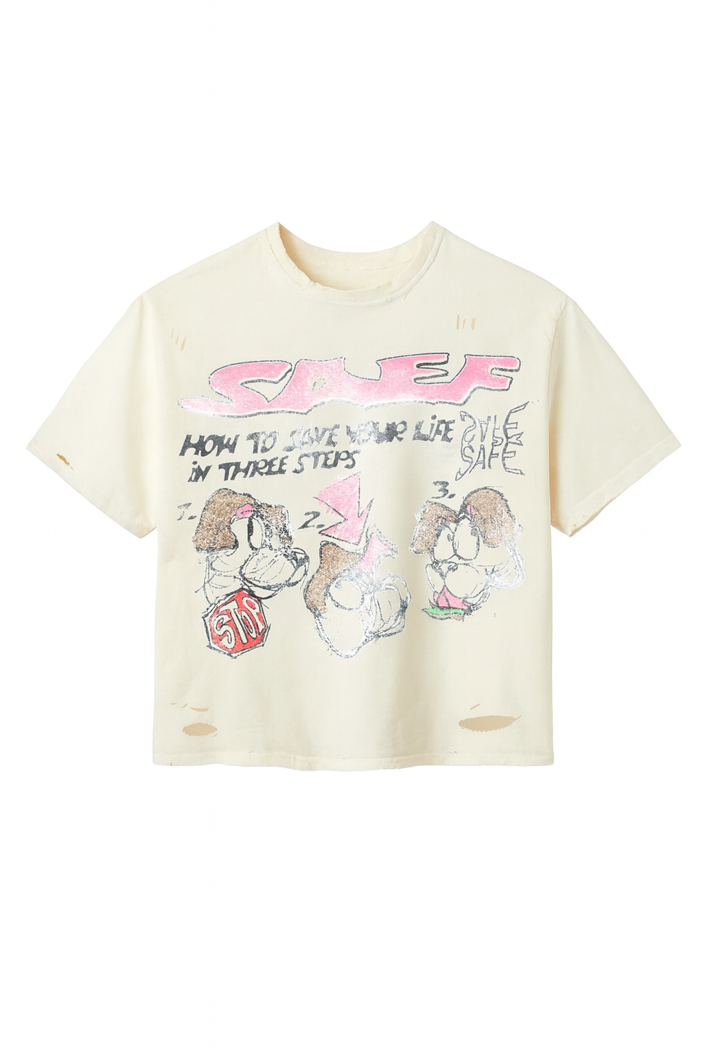 STOP DROP & ROLL TEE