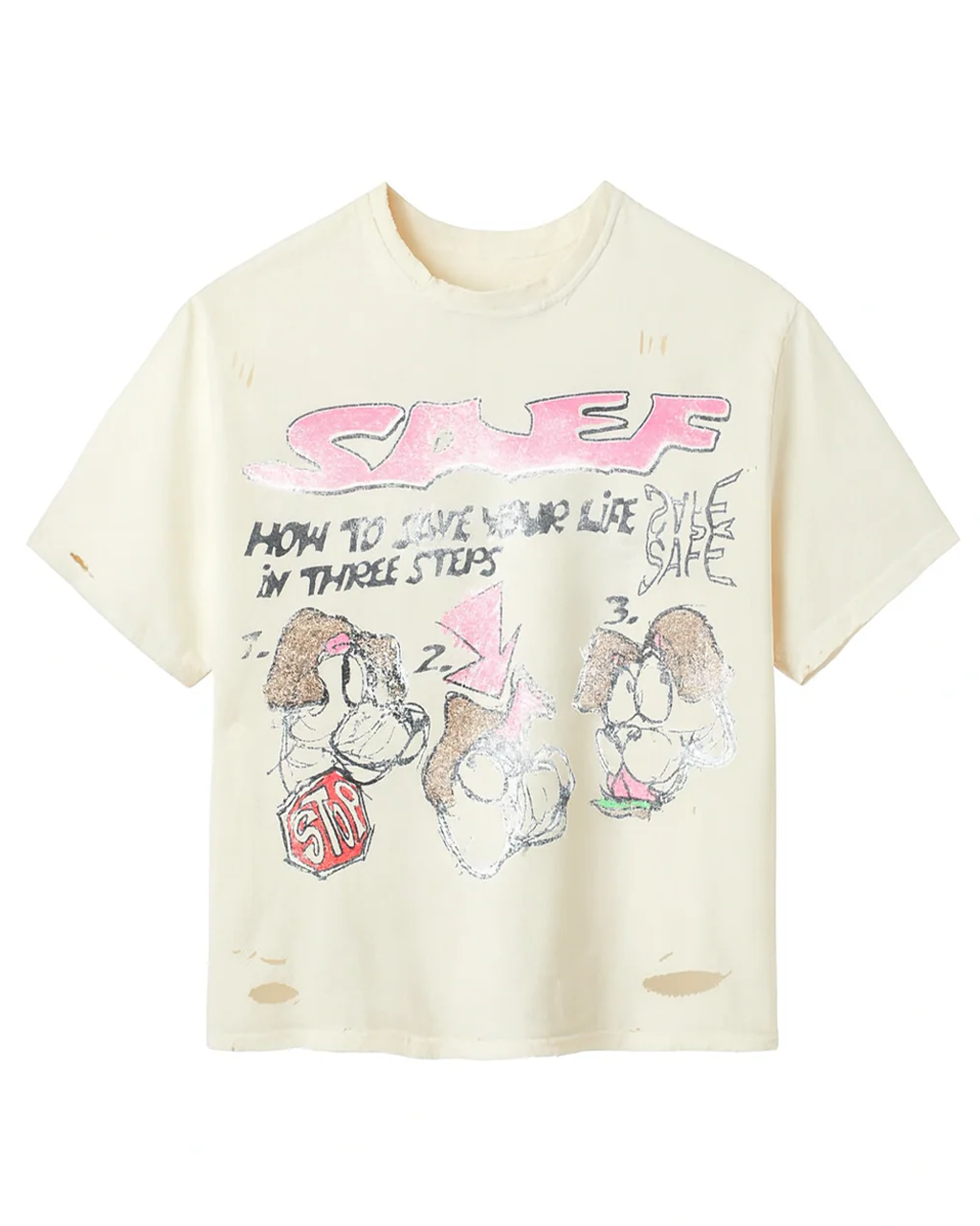 STOP DROP & ROLL TEE