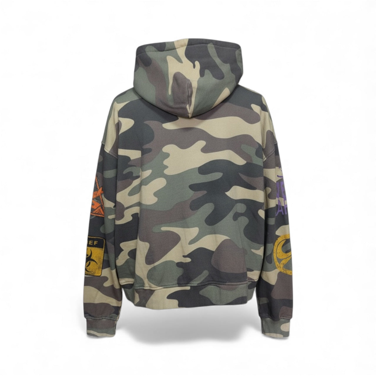 Multi Logo Camo SAEF HOODIE