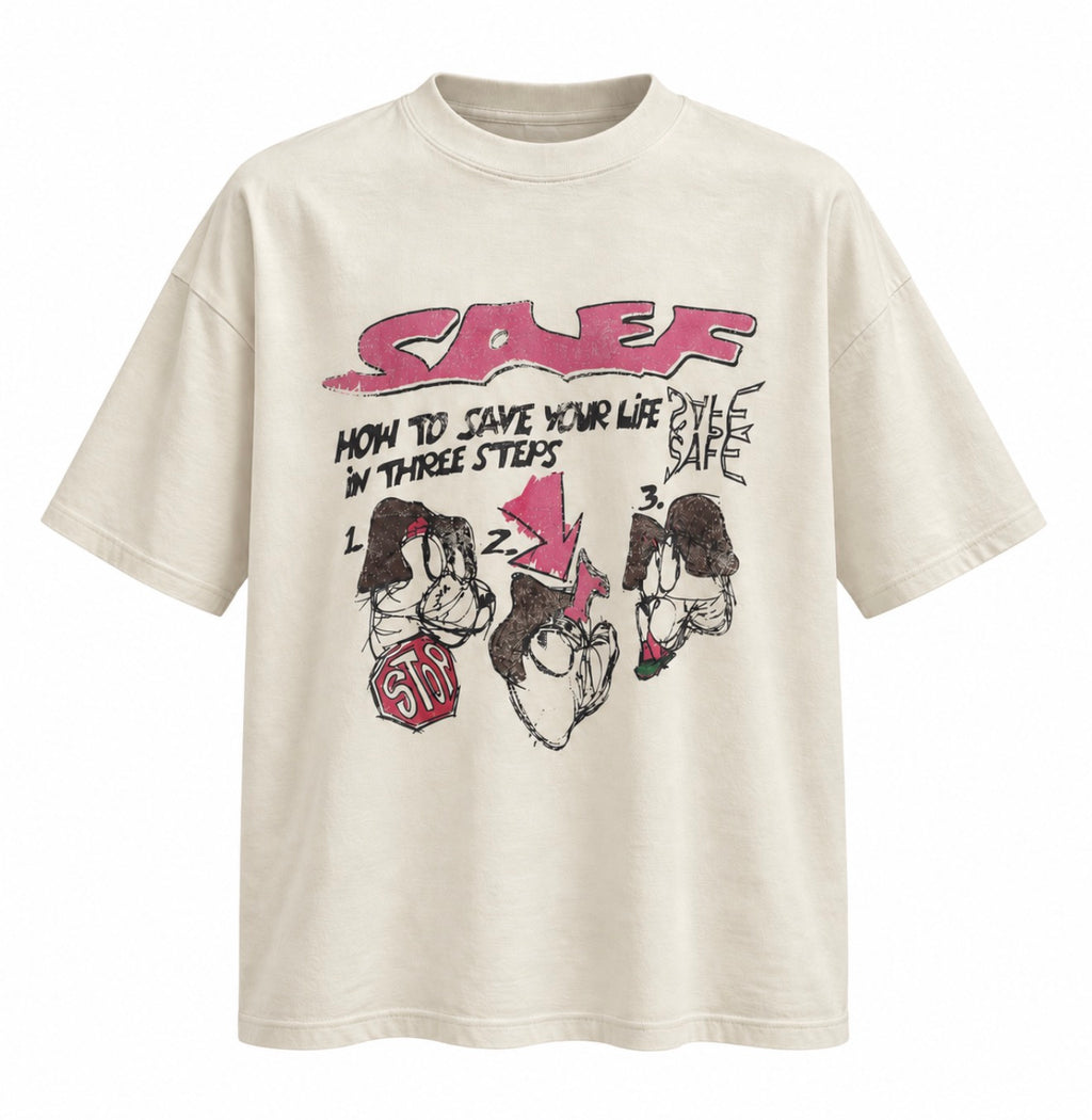 STOP DROP & ROLL TEE