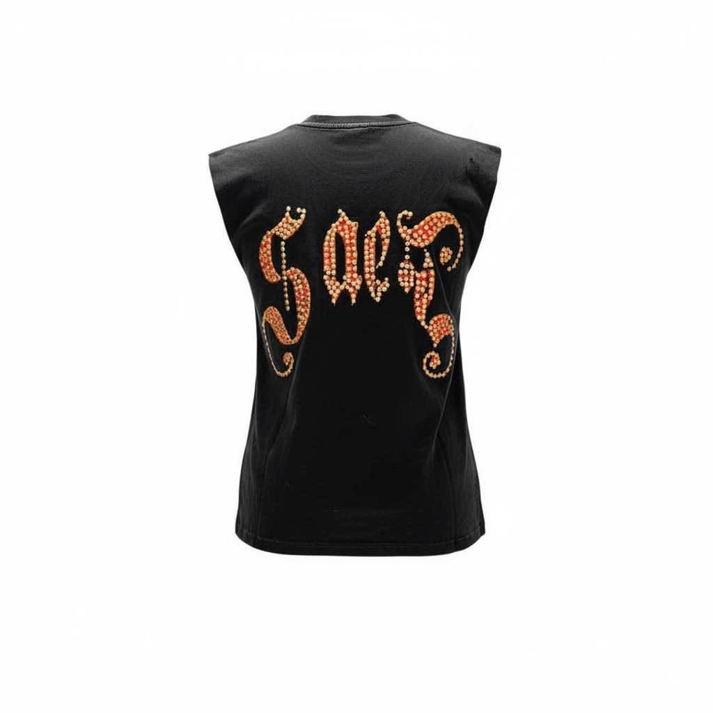 SAEF F U SLEEVELESS TEE