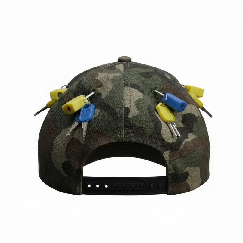 “Bubble CAMO” SAEFEST LOCK HAT