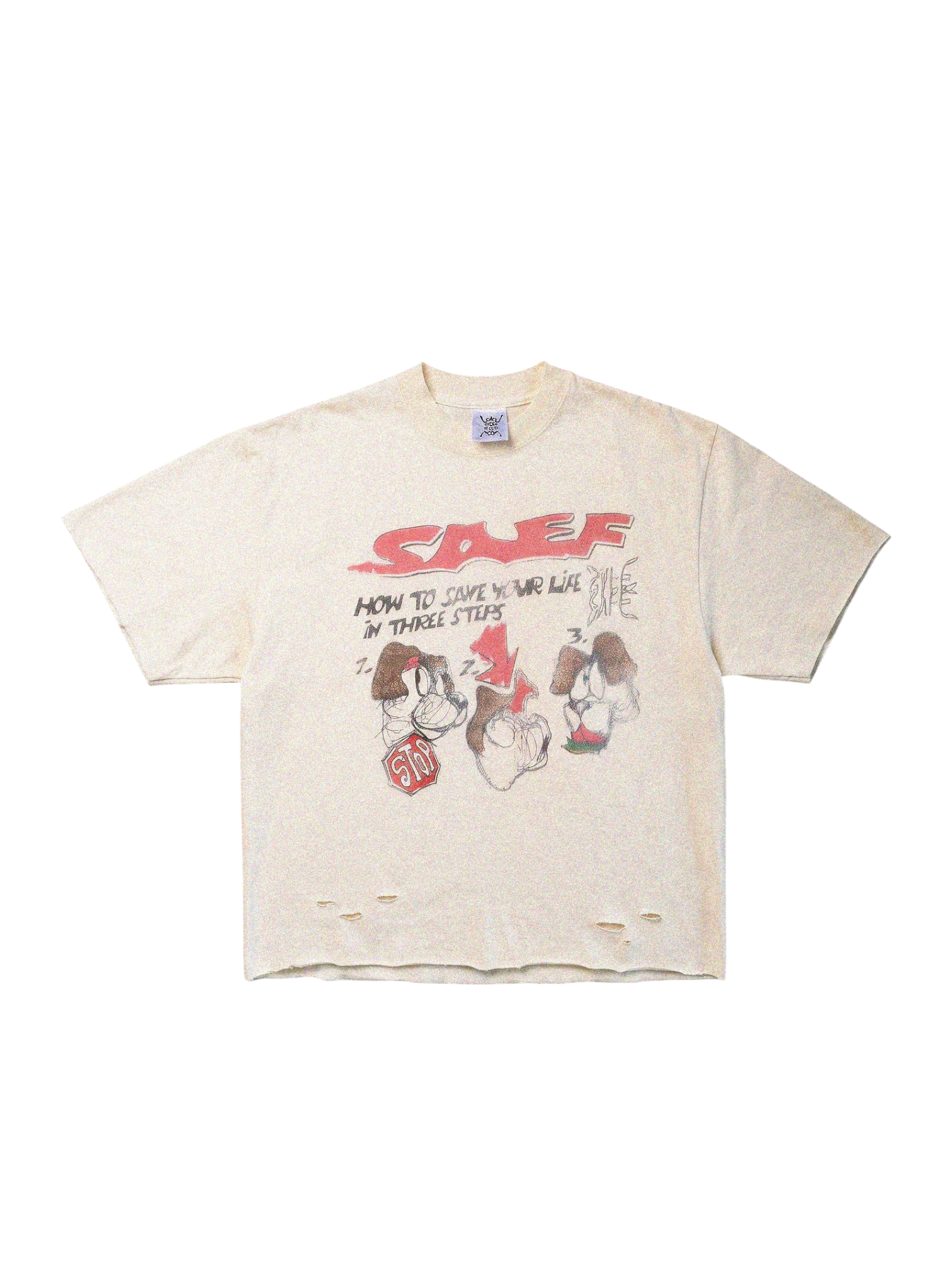 STOP DROP & ROLL TEE